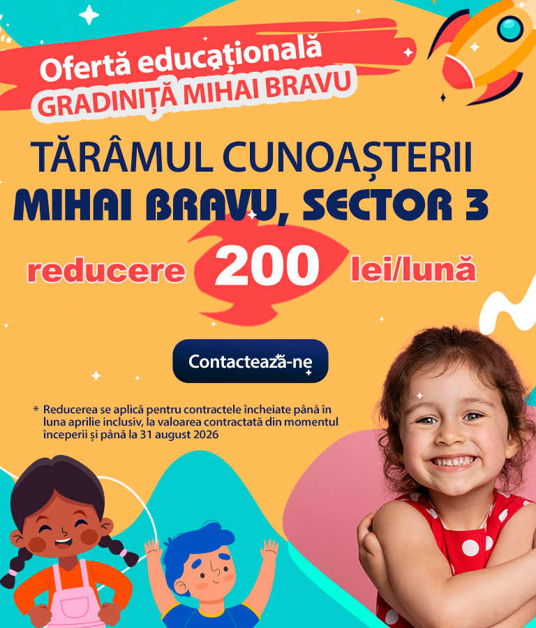 banner promotie mobil gradinita